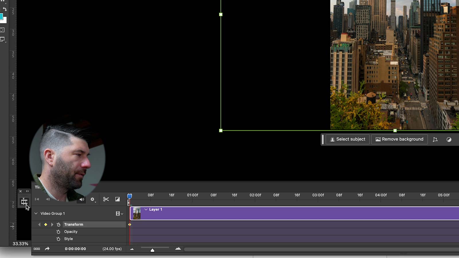 Using-Transform-to-edit-time-lapse-in-photoshop